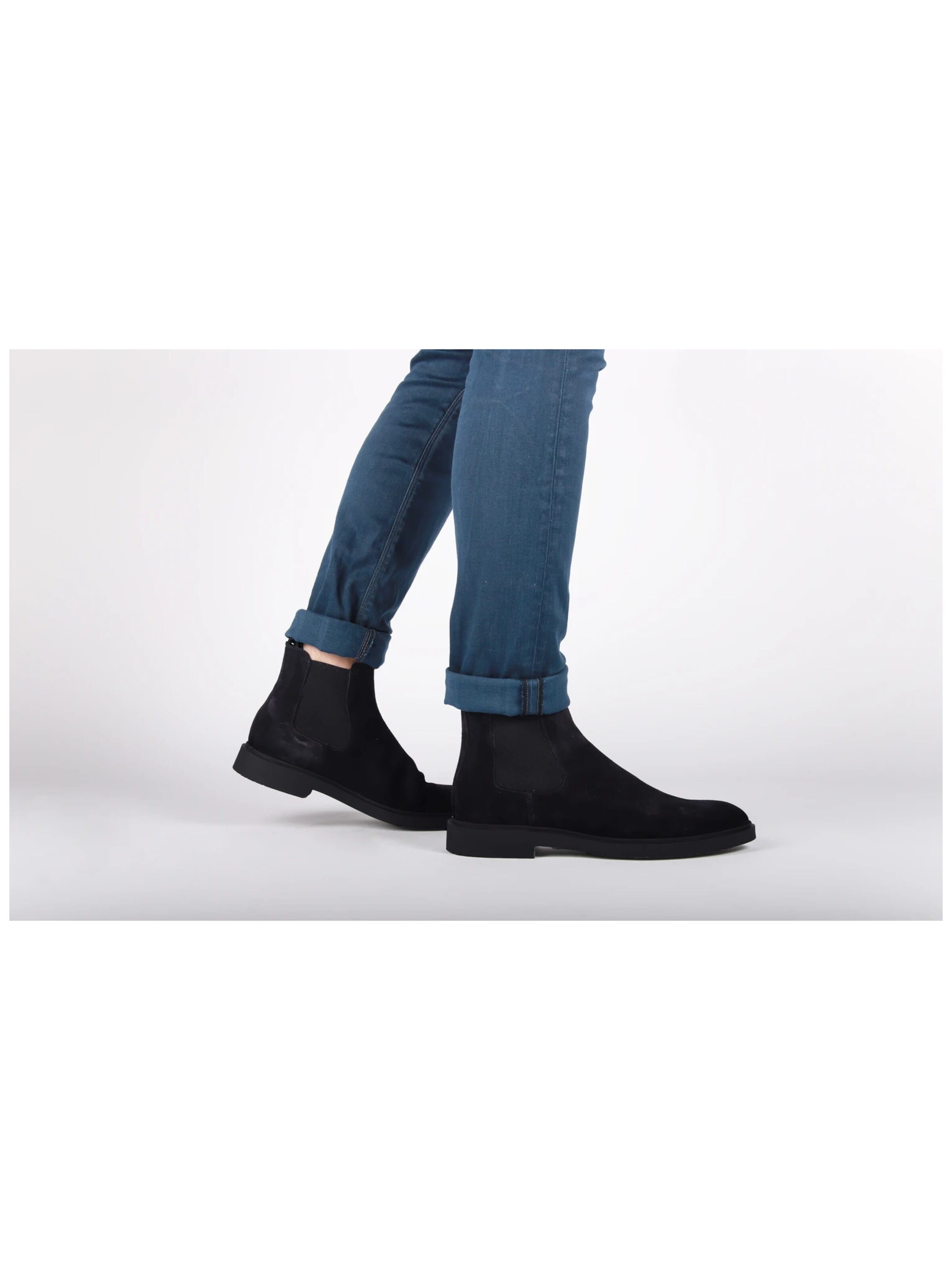 BLACKSTONE Chelsea boots 'Owen WG81' in Blauw
