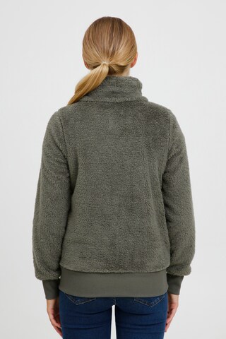 Oxmo Fleece Jacket 'Anneka' in Grey