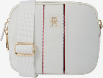 TOMMY HILFIGER Crossbody bag 'Poppy' in White: front