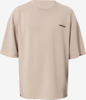 VAMOS CLO Koszulka 'Japanese Iris' w kolorze beżowy: przód