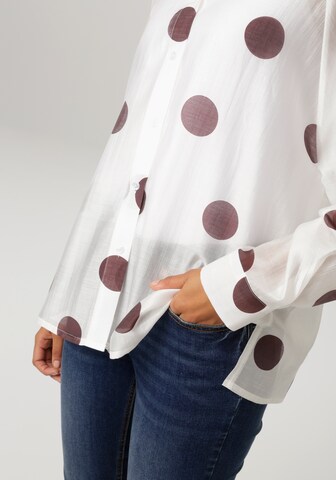 Aniston CASUAL Blouse in White