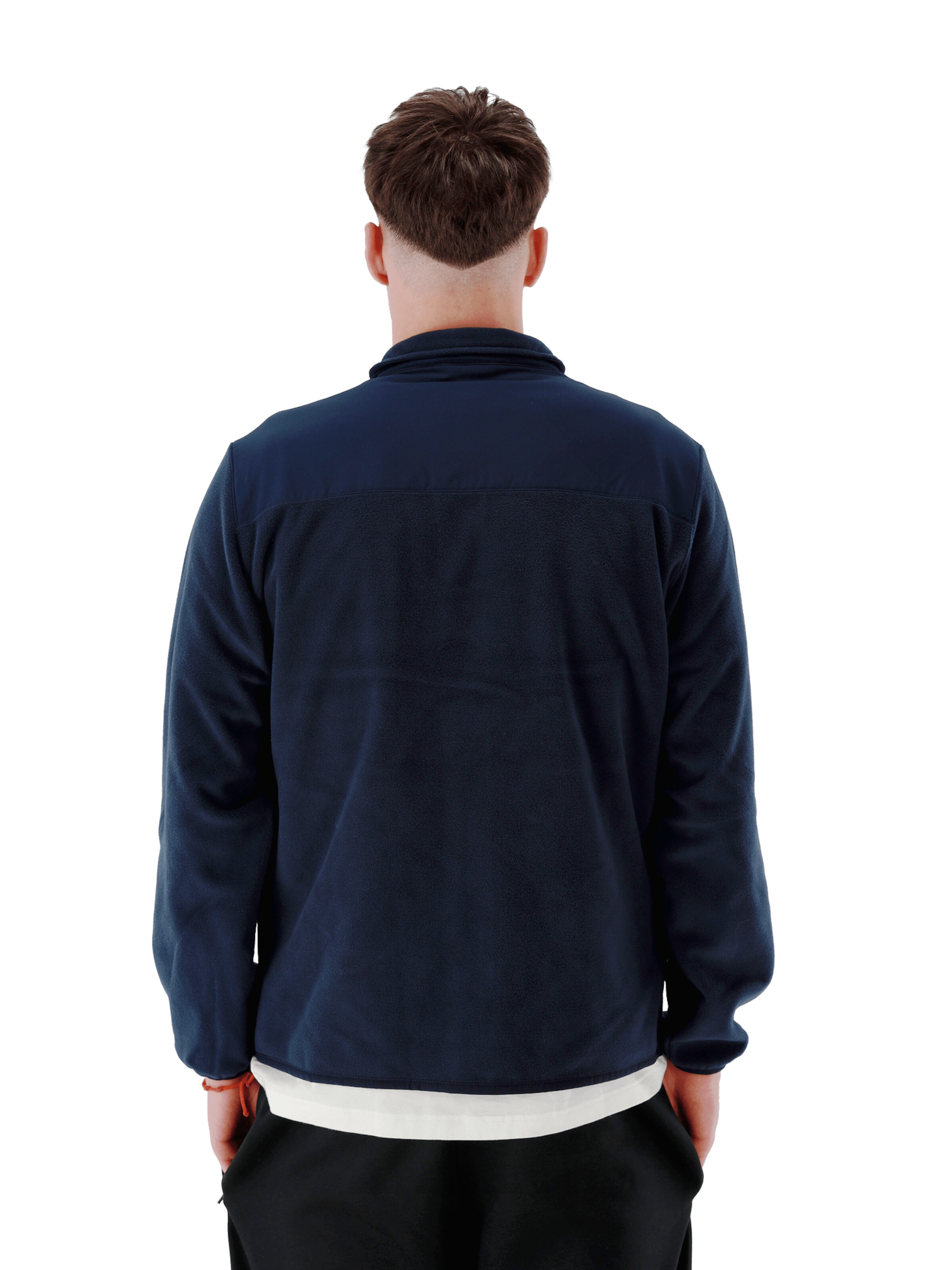 FC BAYERN MÜNCHEN Fleecejacke in Blau: Vorderseite