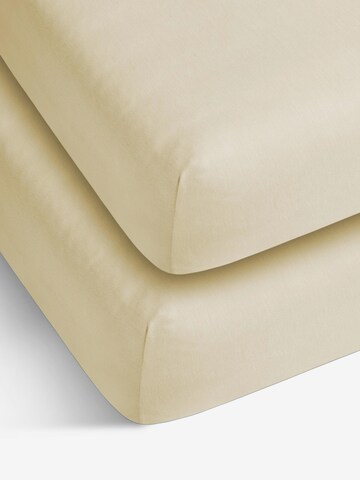 Aspero Bed Sheet in Beige: front