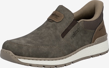 Slip on Rieker en marron : devant