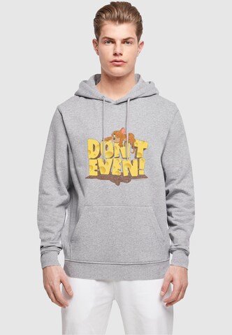 Sweat-shirt 'Tom and Jerry - Don't Even' ABSOLUTE CULT en gris : devant