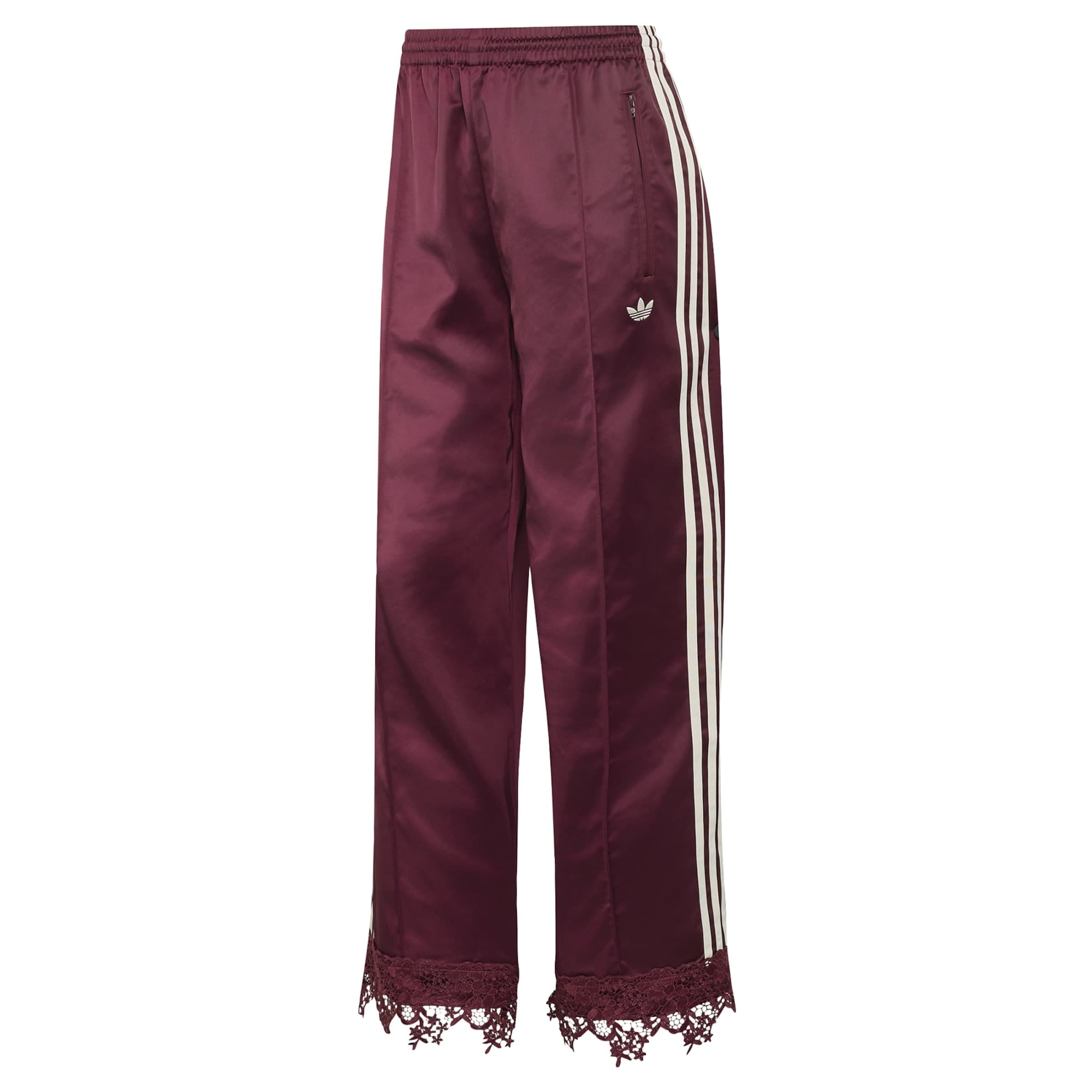 ADIDAS ORIGINALS - Loosefit Calças 'Firebird' em vermelho