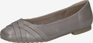 Ballerines CAPRICE en gris : devant