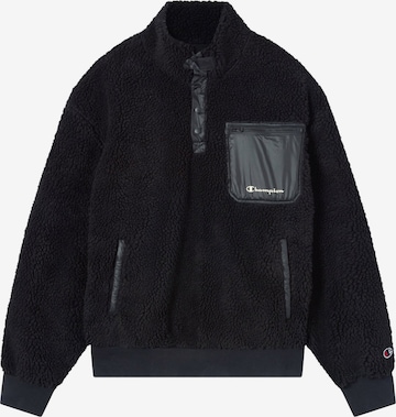 Champion Authentic Athletic ApparelSweater majica - crna boja: prednji dio