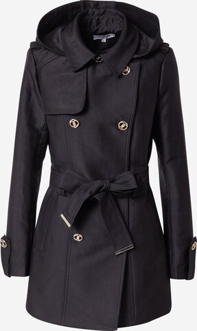 Morgan Between-Seasons Coat 'GEDEO' in Black: front