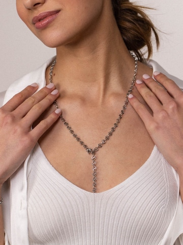 PURELEI Necklace 'Phenomenal' in Silver: front