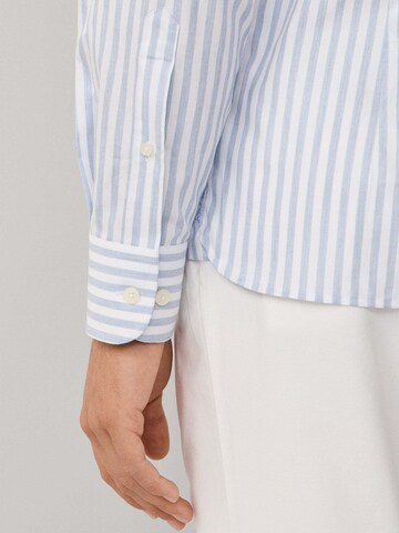 Hackett London Slim Fit Hemd in Blau