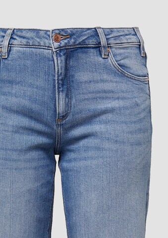 QS Wide leg Jeans in Blauw