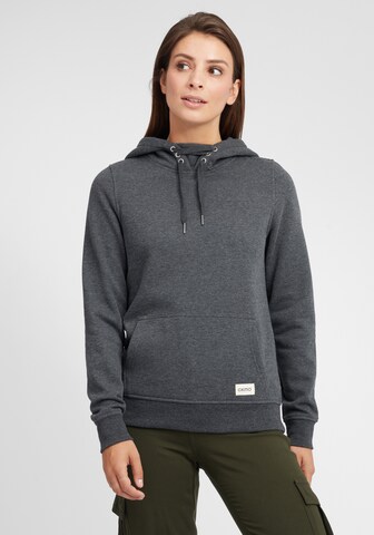 Oxmo Sweatshirt 'Owena' in Grijs: voorkant