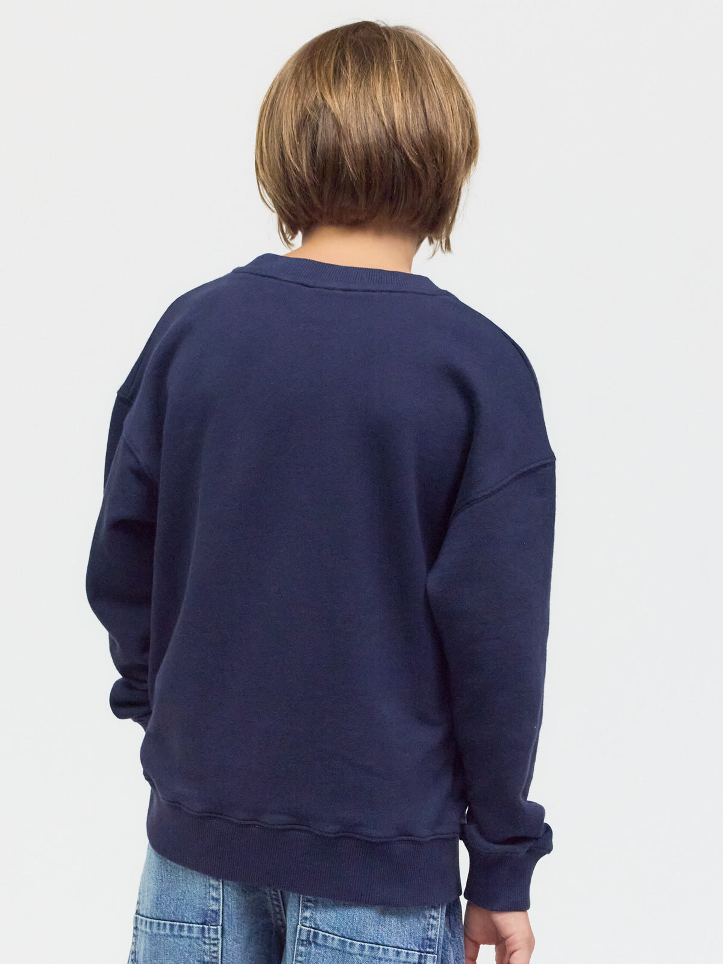 Play Play Pauly Sweatshirt 'CHECKER TOBI'‌ in Blau