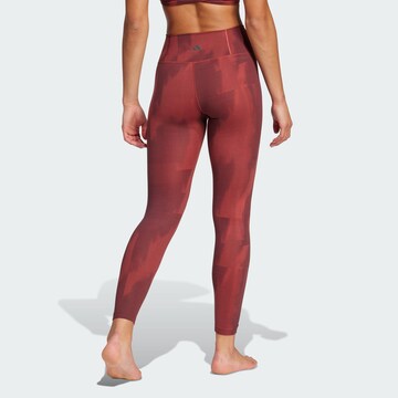 Skinny Pantalon de sport 'All Me' ADIDAS PERFORMANCE en rouge