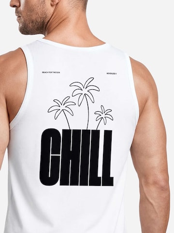 Neverless Shirt 'Chill'‌‌‌ in Weiß