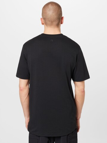 T-Shirt fonctionnel 'All Szn Graphic' ADIDAS SPORTSWEAR en noir