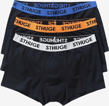 STHUGE Boxershorts in Zwart: voorkant