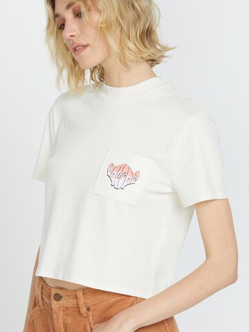 T-shirt Volcom en blanc