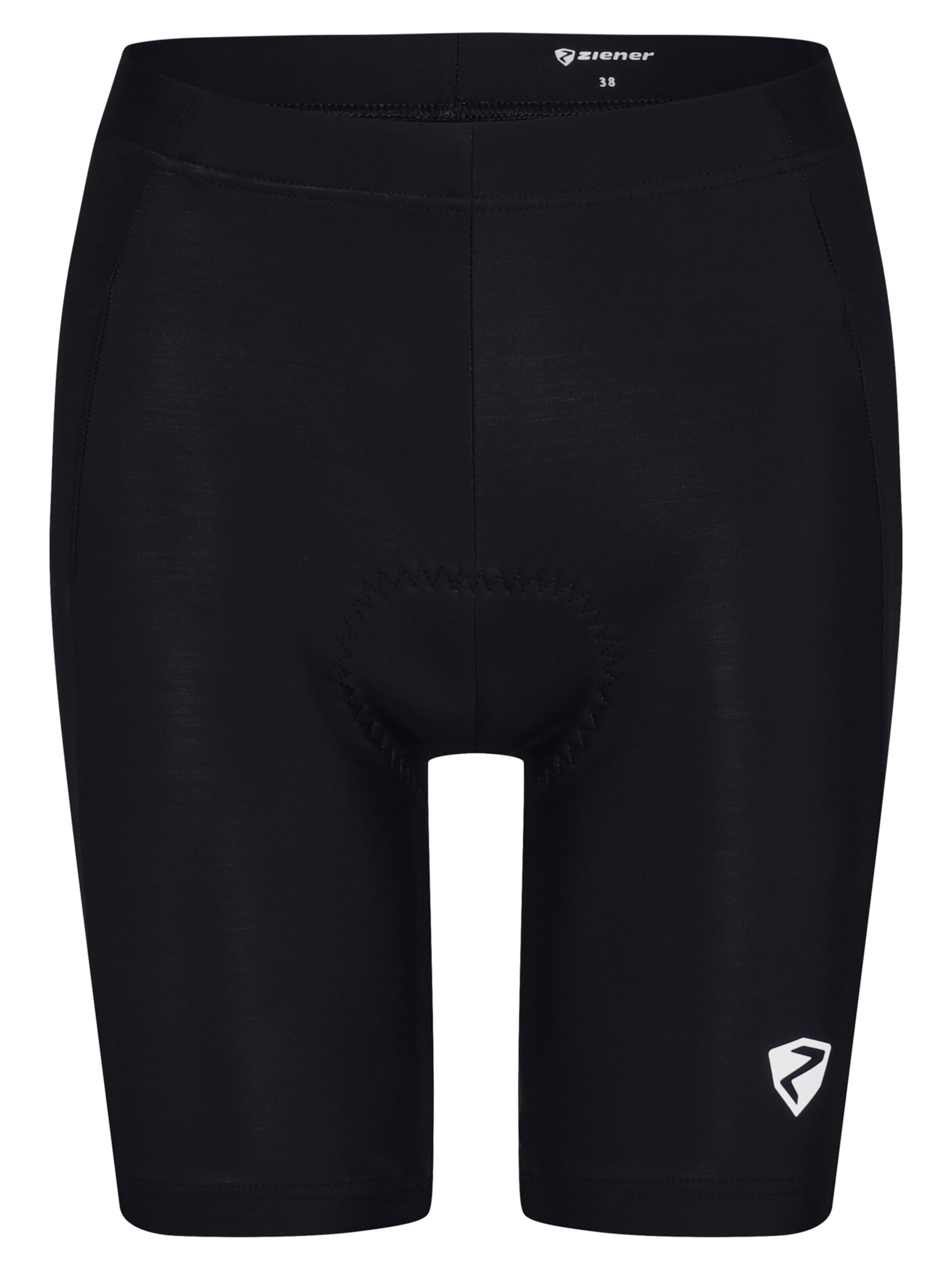 ZIENER Regular Workout Pants 'NILEA-Z X-Function' in Black: front