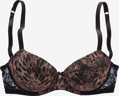 Liemenėlė iš LASCANA, spalva – ruda / juoda, Prekių apžvalga