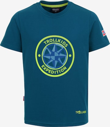 TROLLKIDS Performance Shirt in Green: front