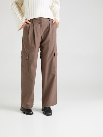 minimum Regular Cargo Pants 'Nejana' in Brown: front