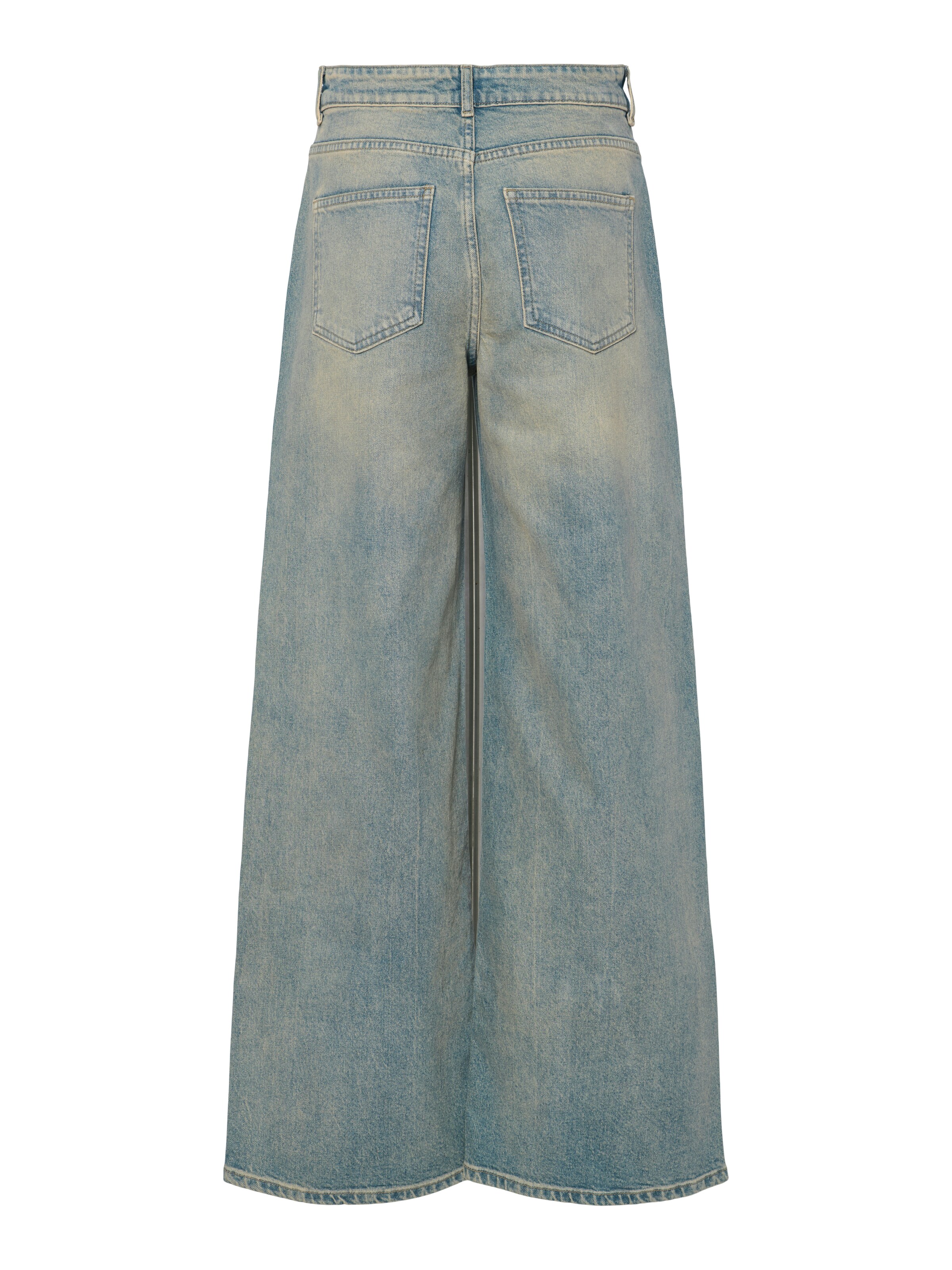 PIECES Wide leg Jeans 'PCSELMA' in Blue