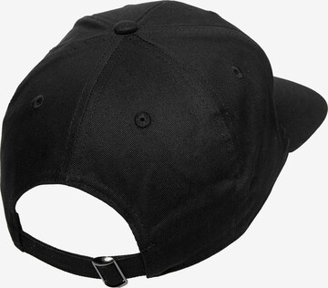 smiler. Snapback Cap shine. in Schwarz: predná strana