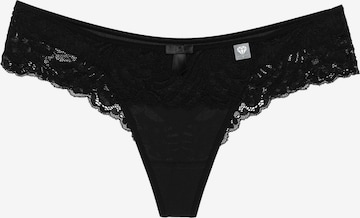 Wolbar Slip 'diamond 3503' in Schwarz: Vorderseite