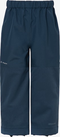 VAUDE Loosefit Funktionshose 'Caprea' in Blau: Vorderseite