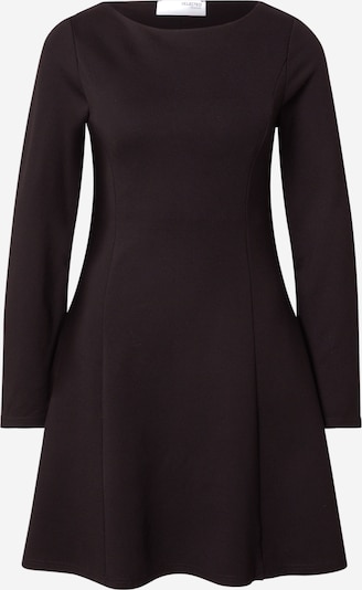 Rochie 'SLFCARNA-SHELLY' SELECTED pe negru, Vizualizare produs