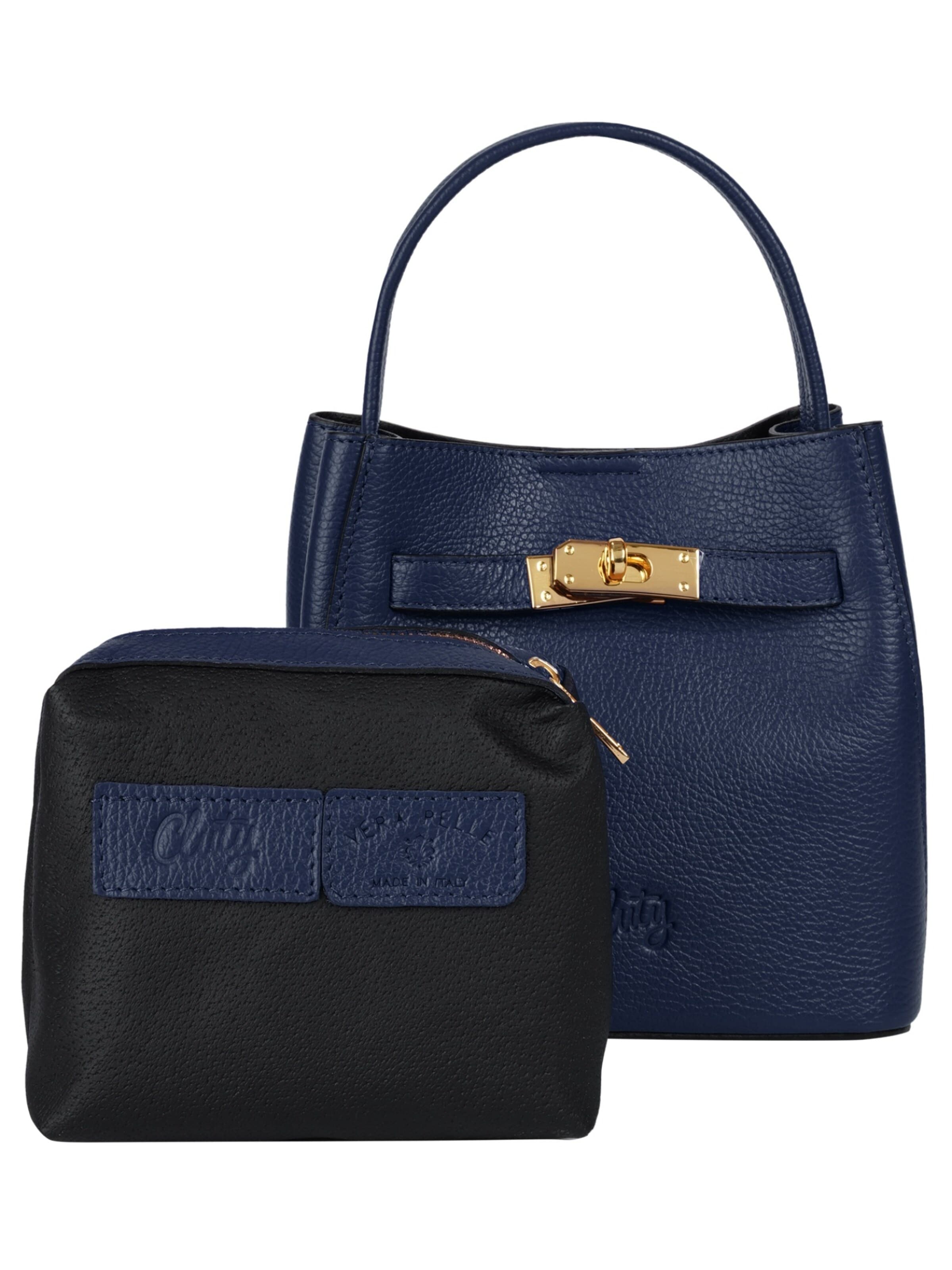 Cluty Handbag in Blue: front
