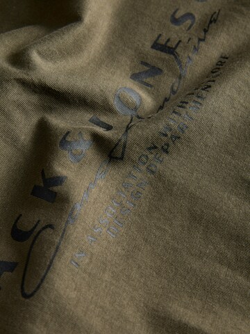 JACK & JONES Shirt 'JCOPoint' in Green