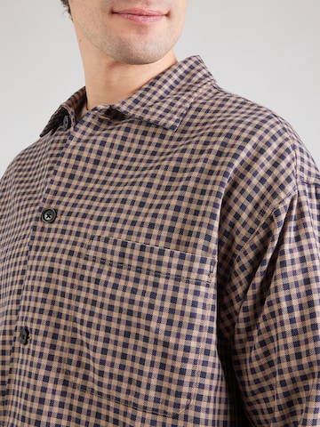 JACK & JONES Comfort Fit Hemd 'JPRBLAMADISON' in Braun