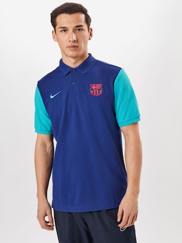 NIKE - Camiseta de fútbol en azul: frente