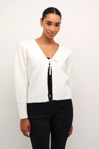 Kaffe Gebreid vest 'Selma' in Wit