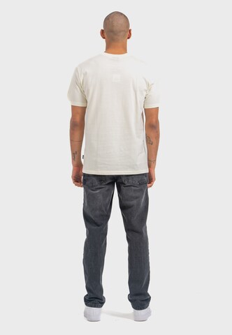 Oldskull Shirt 'Wrldvibe Bali Beam Graphic' in White