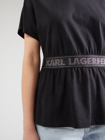 Maglietta di Karl Lagerfeld in nero