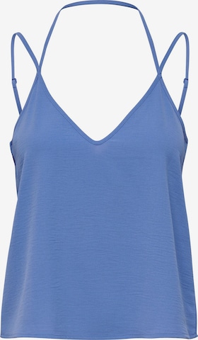 ONLY - Top 'Mette' en azul: frente