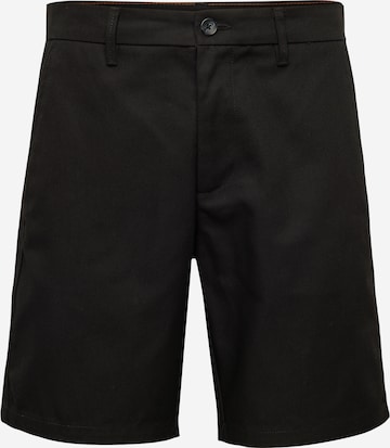 Only & Sons Loosefit Chino kalhoty 'EDGE-ED' – černá: přední strana