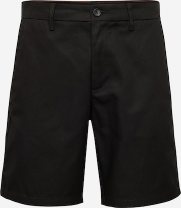 Only & Sons - Loosefit Calças chino 'EDGE-ED' em preto: frente