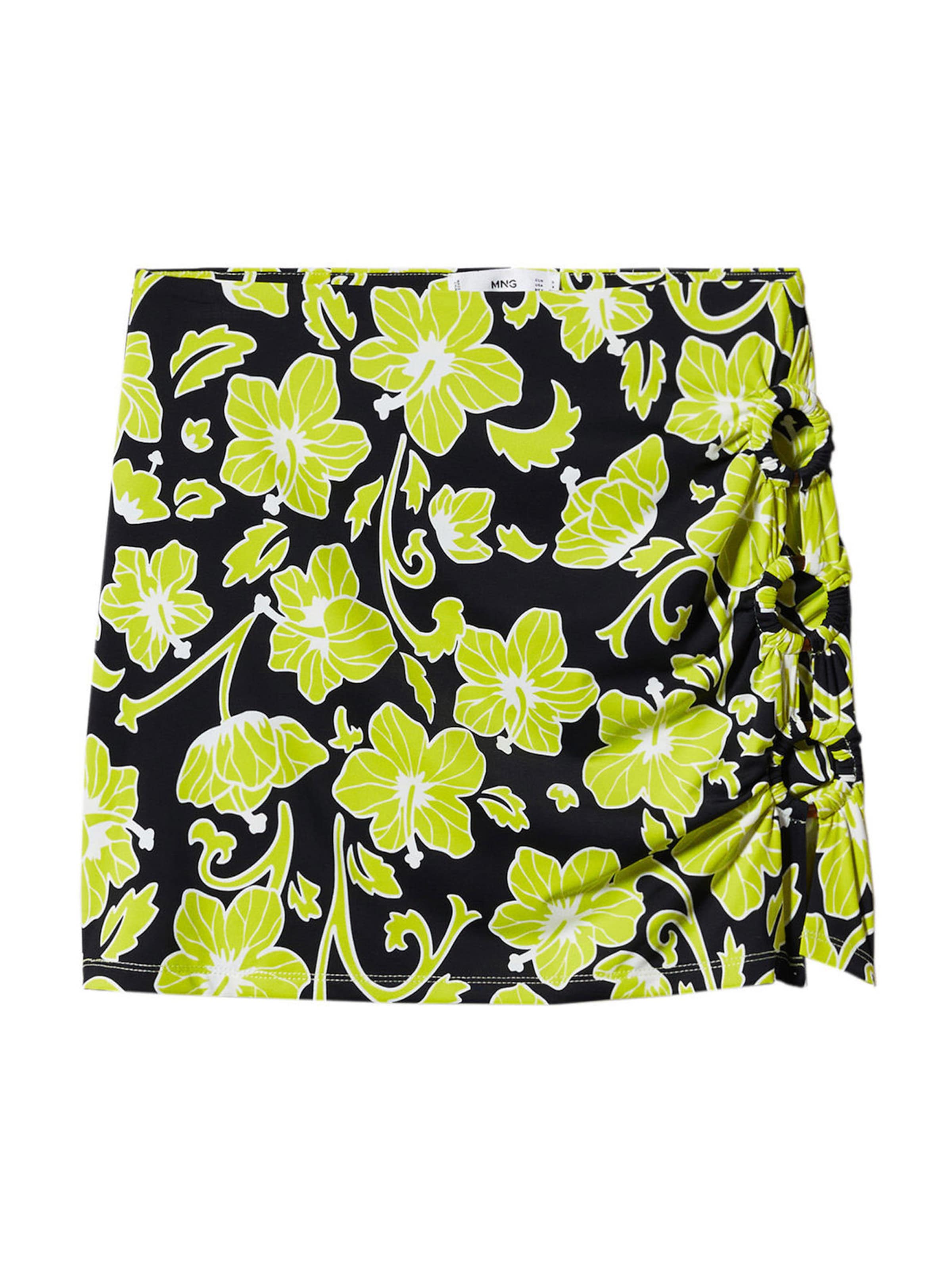 MANGO Kjol 'LILO' i svart: framsida