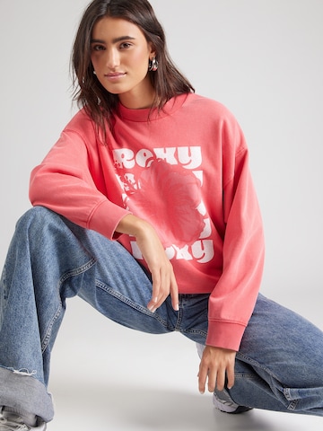 ROXY Tréning póló 'LINEUP' - piros: elől