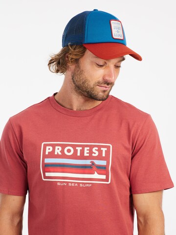 PROTEST Cap 'PRTCrab'‌‌‌‌‌ in Blau: Vorderseite