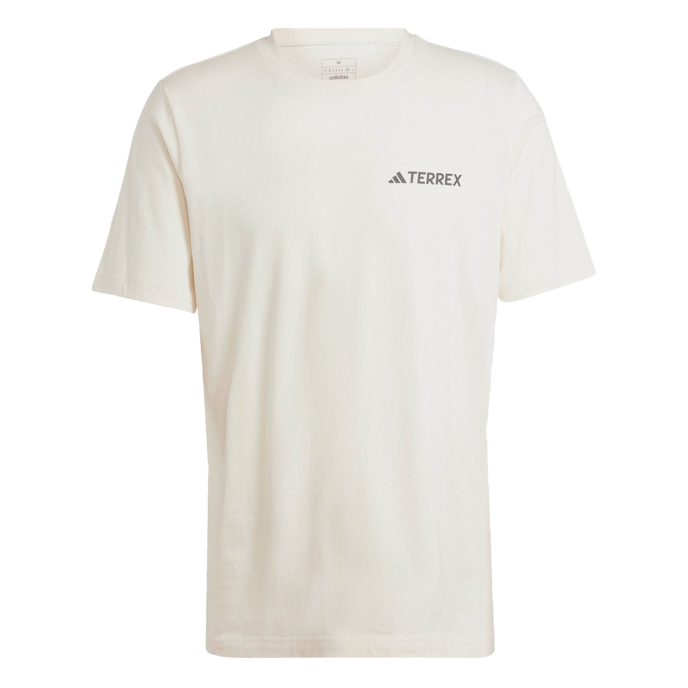 ADIDAS TERREX Performance shirt 'Geonature' in White: front
