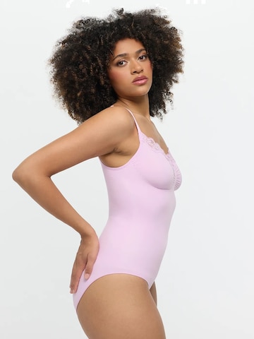 Body modellante di cfab in lilla