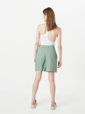 DRYKORN - Pierna ancha Pantalón plisado en verde