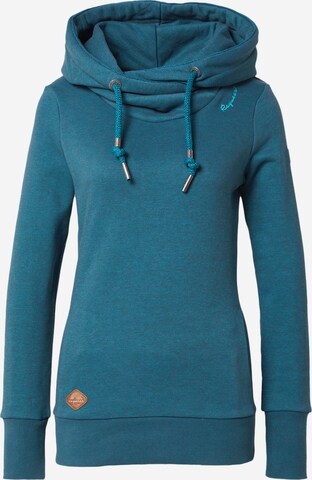 Ragwear Sweatshirt 'Gripy Bold' i blå: forside