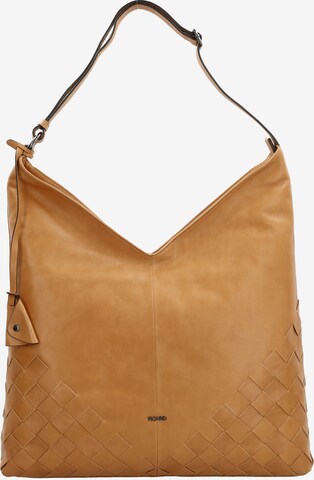 Picard Pouch 'Savanne' in Brown: front